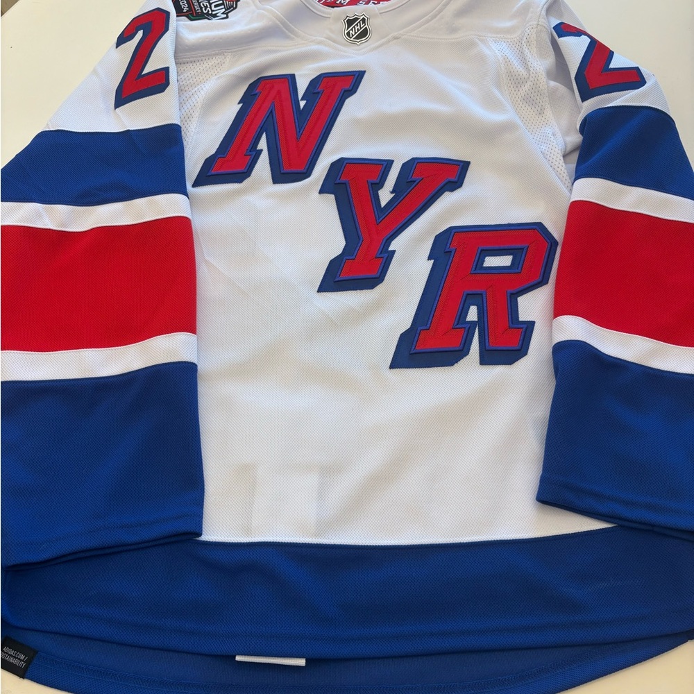 Adidas NHL Stadium Series Jersey - Adam Fox New York Rangers